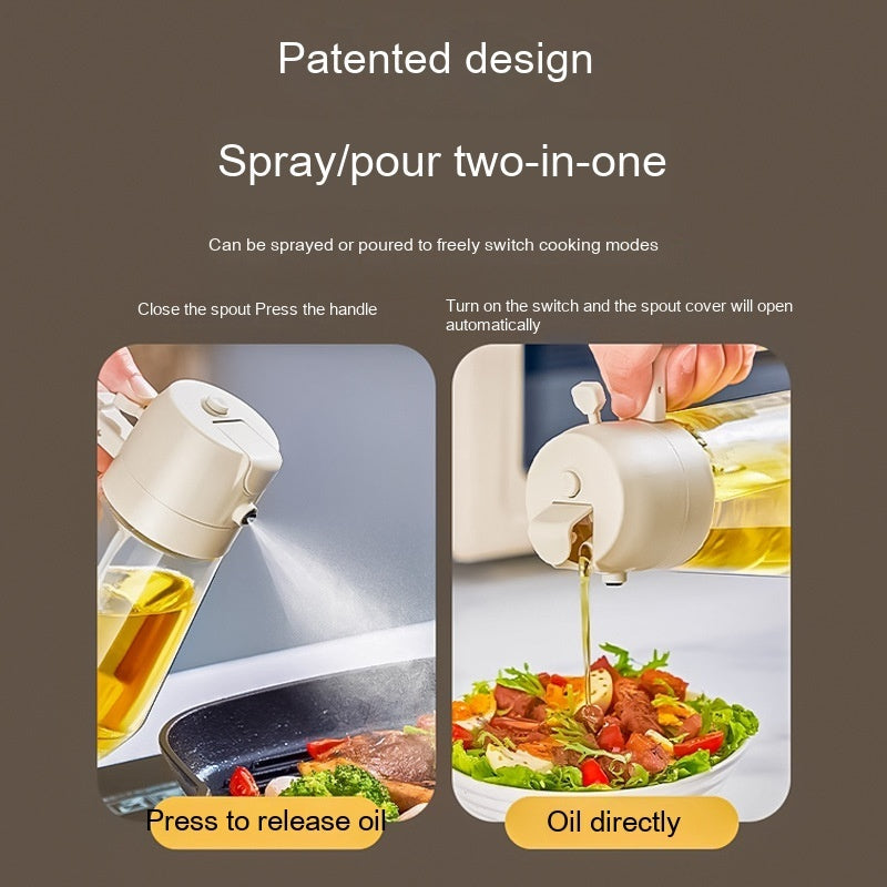 2-in-1 470ml Öl- und Essigspender | OlivSpray