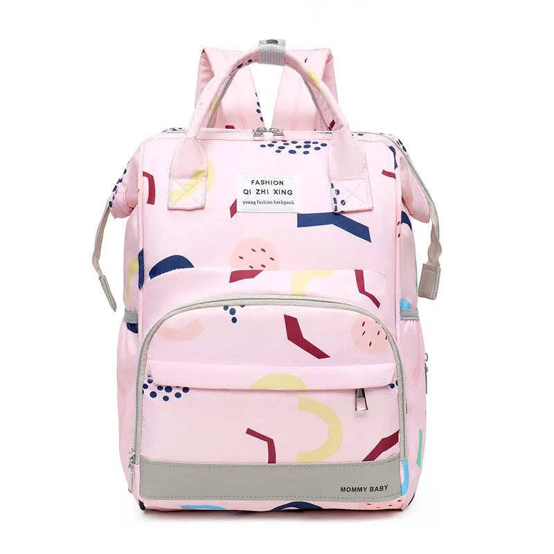 Großer Baby-Rucksack mit vielen Fächern – Wickelrucksack für Eltern