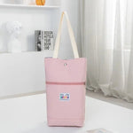 Vielseitige Schultertasche mit Getränkehalter