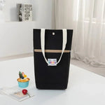 Vielseitige Schultertasche mit Getränkehalter