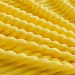Cozy Corduroy Velour Duvet Cover Set for Winter