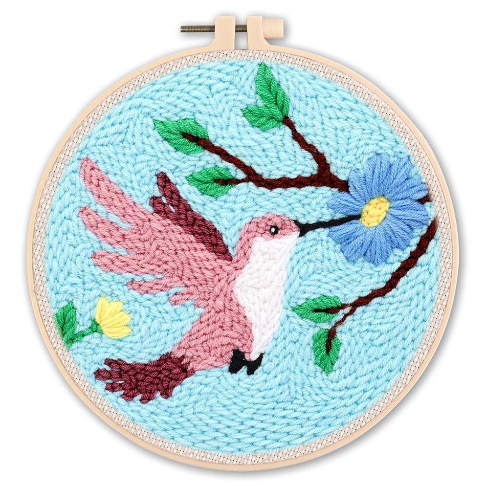 Tierische Fadenkunst: Kreatives DIY-Set mit Zubehör