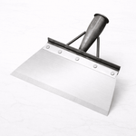Robuster Unkrautkratzer aus legiertem Stahl mit verstellbarem Holzgriff