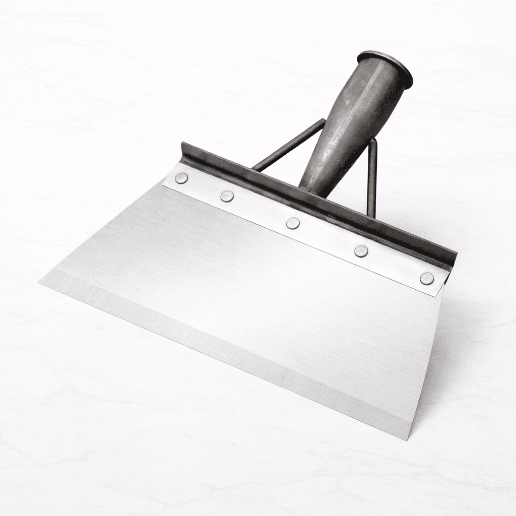 Robuster Unkrautkratzer aus legiertem Stahl mit verstellbarem Holzgriff