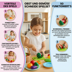 Spielset zum Schneiden von Obst und Gemüse