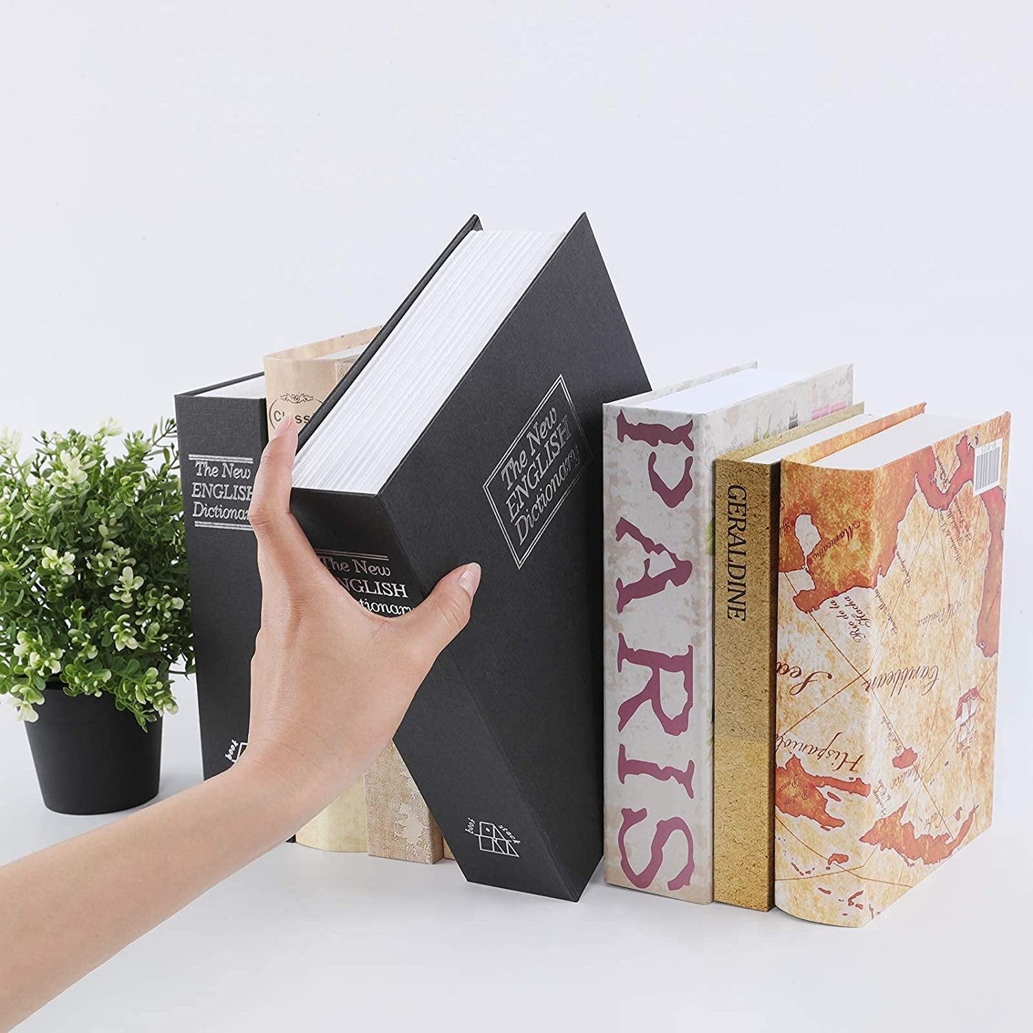 Geheimsafe im Buchdesign – Sicherer Stauraum für Wertgegenstände