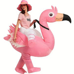 Funny Inflatable Flamingo Costume for Carnival and Parties