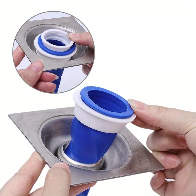 AblaufSicher Set – 6-teiliges Anti-Geruchs & Rückfluss System für Bad, WC & Küche
