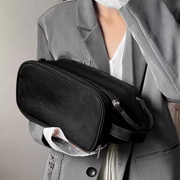 Elegant Travel Cosmetic Bag with Ample Storage Space
