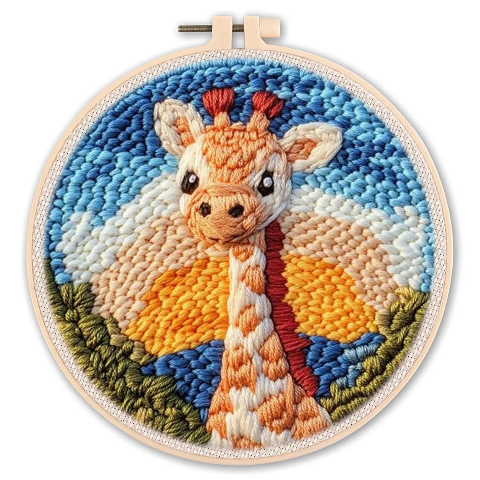 Tierische Fadenkunst: Kreatives DIY-Set mit Zubehör