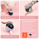 Faszinierender LED-Spielball für Katzen