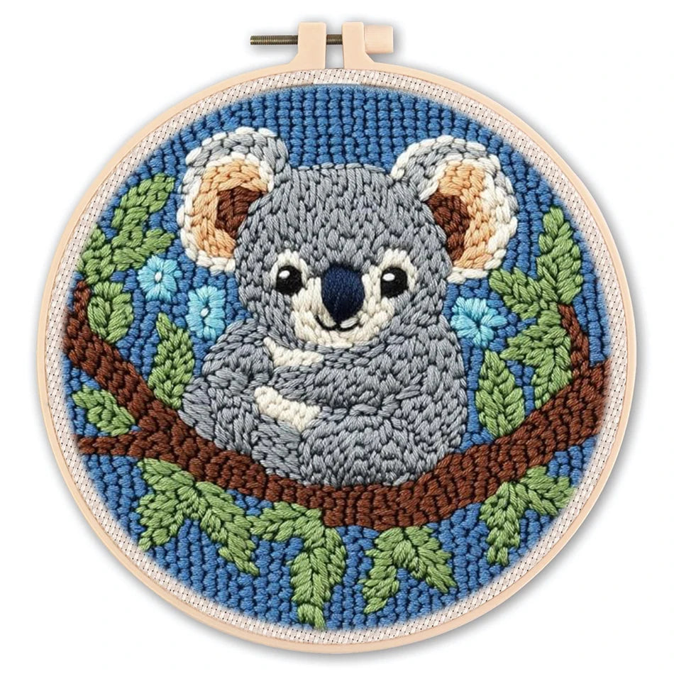 Tierische Fadenkunst: Kreatives DIY-Set mit Zubehör