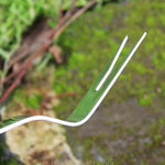Efficient weed removal tool with ergonomic handle