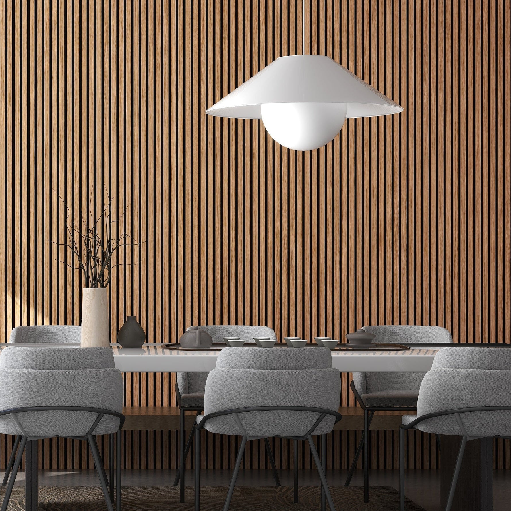 Elegant Wooden Acoustic Panels for Your Home