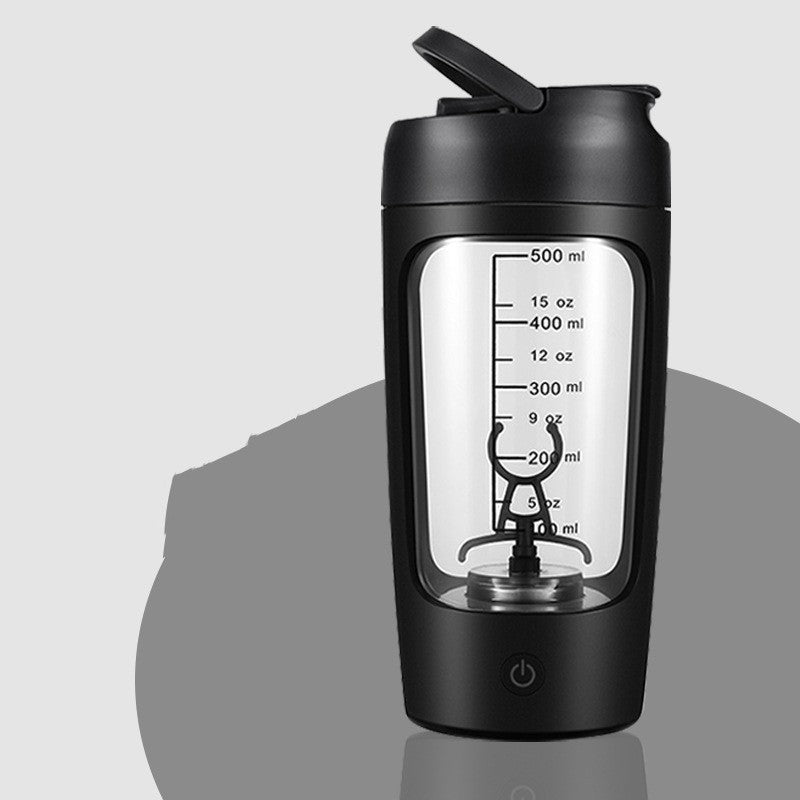 Smart shaker for protein mix with battery