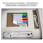 LED Zeichenbrett – Wiederverwendbare Schreibtafel mit Lichtstift