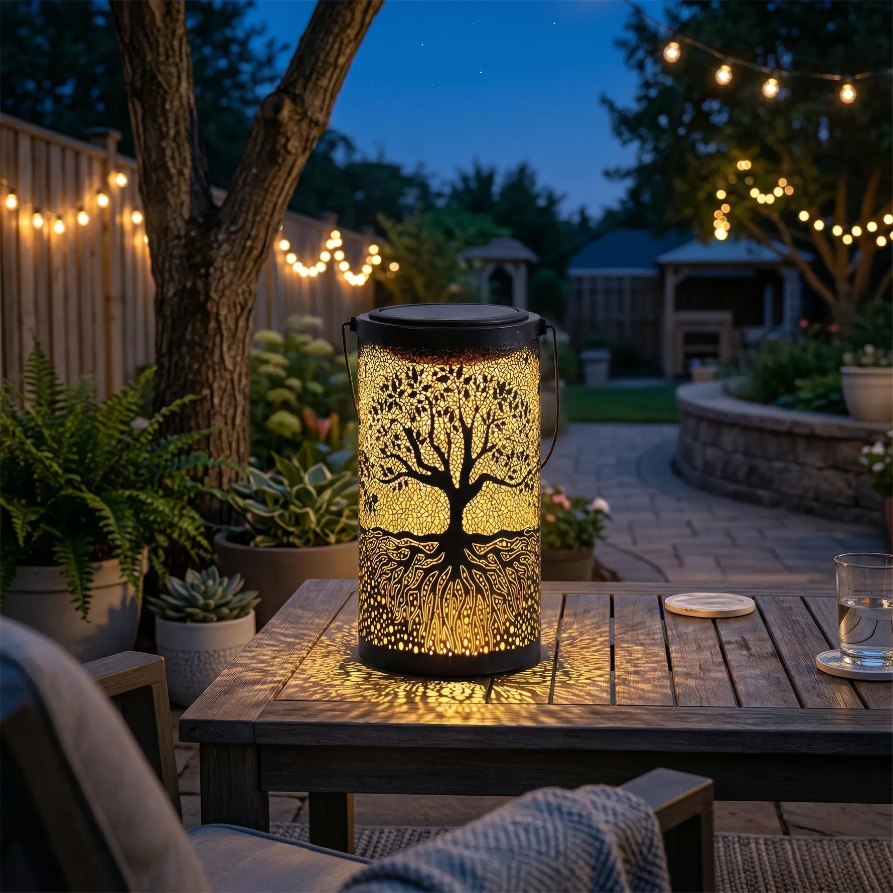 Sonnenstrahl – Solar light for garden and patio