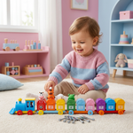 Bauernhof Lernspielzeug für Kinder im Montessori-Stil