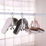 ShoeSaver – Practical shoe drying system with hooks for balconies
