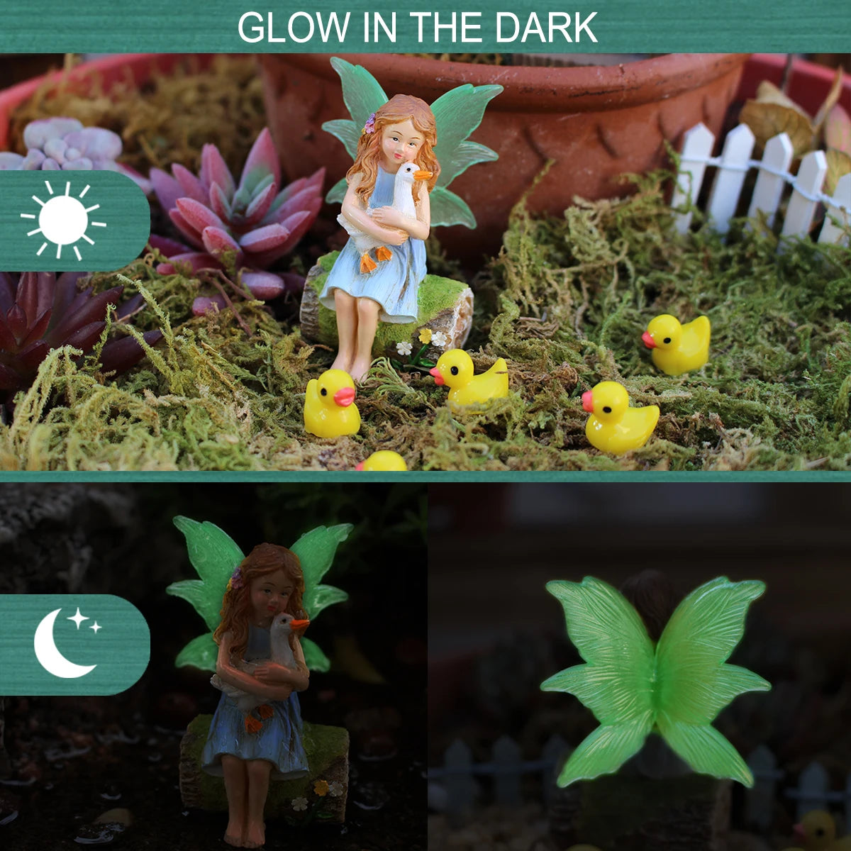 Magical Miniature Fairies for Your Garden | Charming Decorative Figures