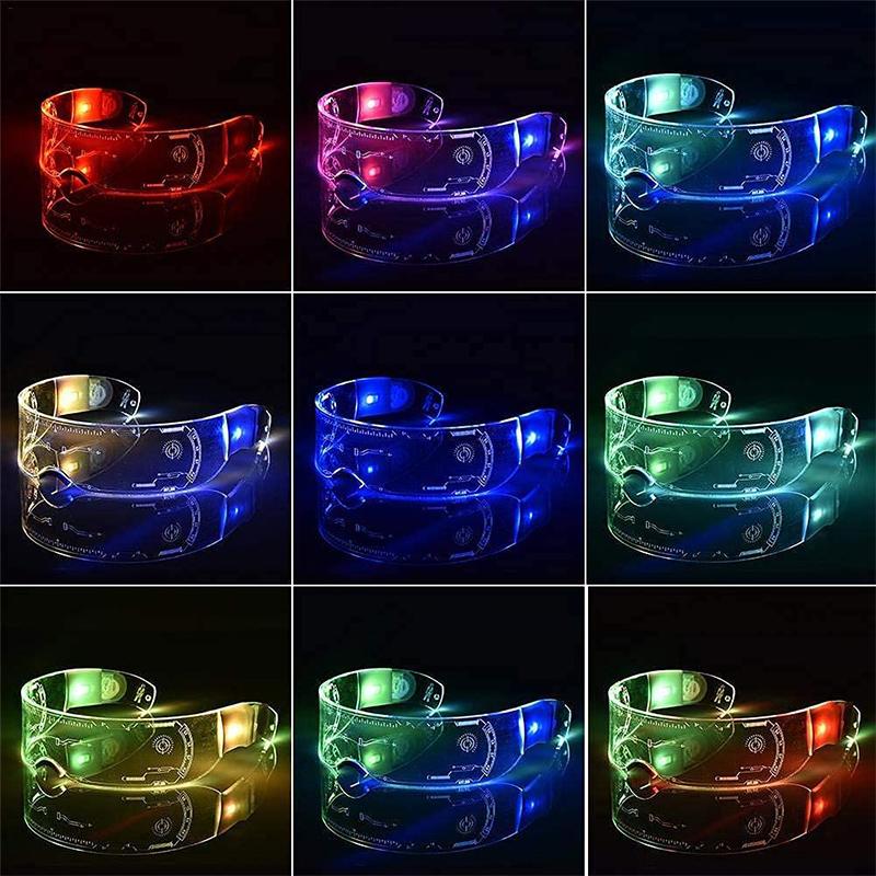 Strahlende LED-Brille NeonBlick