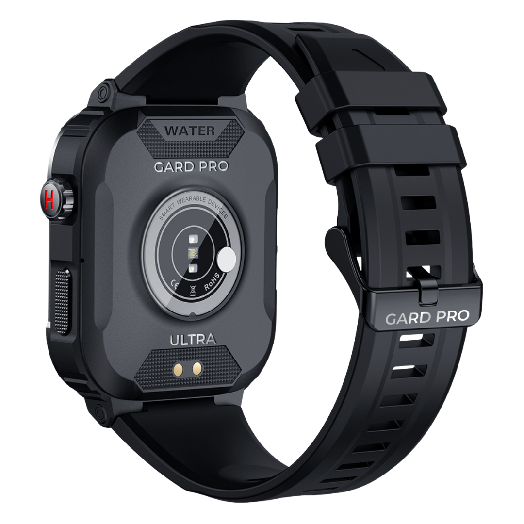 Robuste Smartwatch mit Gesundheitsmonitor – Stoßfest und Wasserdicht