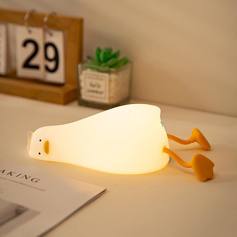 Nachttischlampe in Entenform – Süßes Nachtlicht
