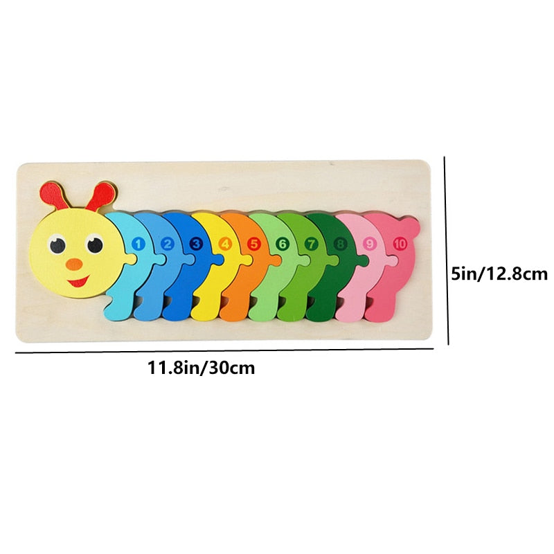 Tierpuzzle für neugierige Kinder - Entdecker-Puzzle
