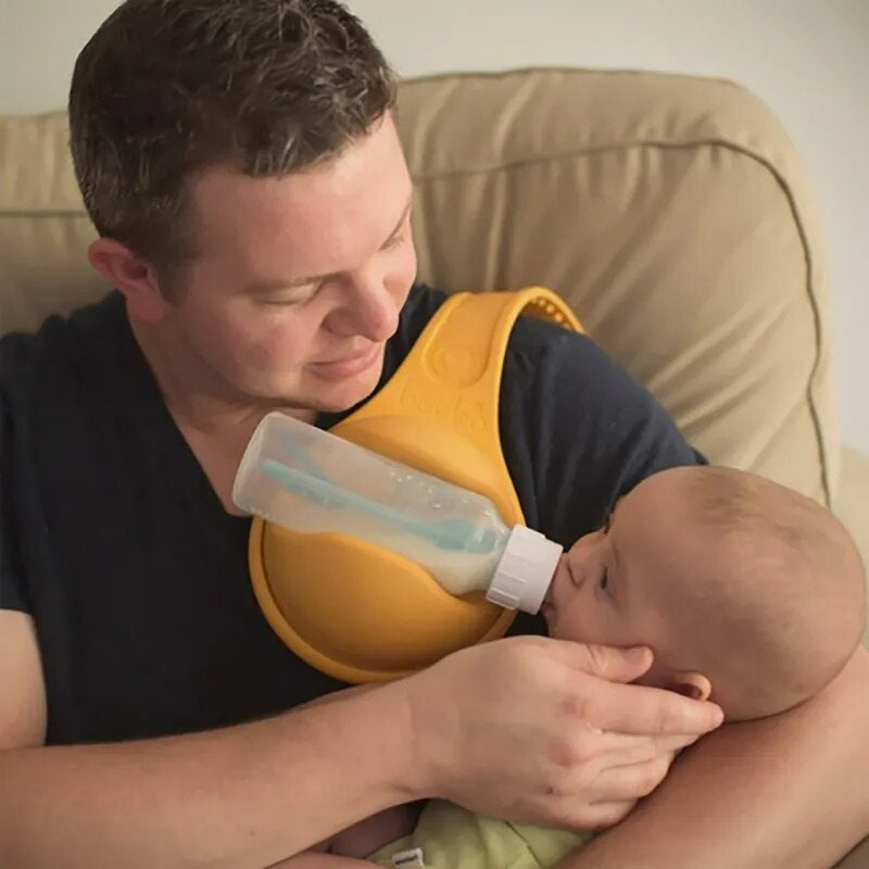 Praktische Halterung für Babyflaschen – Freihändiges Füttern