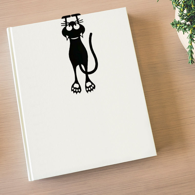 Elegantes Katzen-Lesezeichen für müheloses Lesen