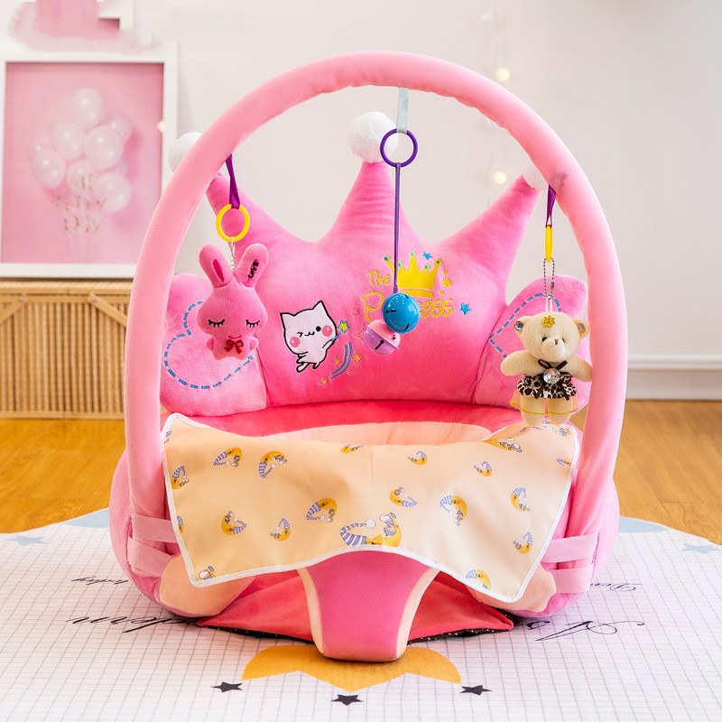 Weicher Lernstuhl mit Spielbogen – Sitzhilfe für Babys