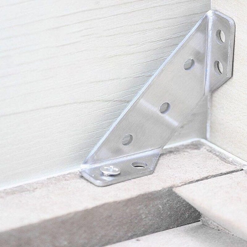 Stabile Möbel-Eckverbinder aus Edelstahl für perfekte Unterstützung