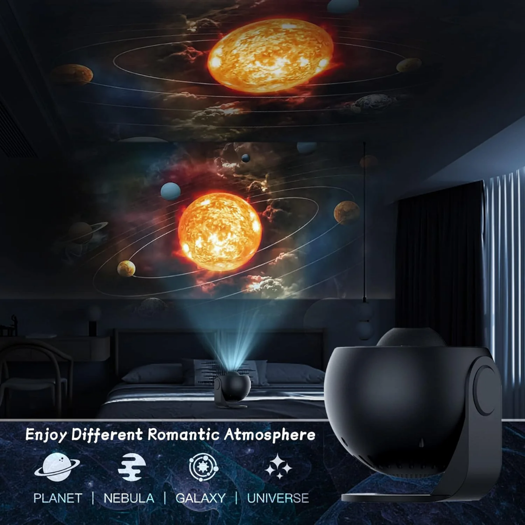 Galaxia | 360° Projektor für Sternenhimmel - Vollraumbeleuchtung