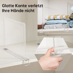 Acrylregaltrenner für eine perfekte Kleiderordnung