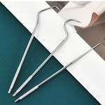 Hochwertiges Edelstahl-Zahnstocher-Set (7 Teile) | Dentisafe