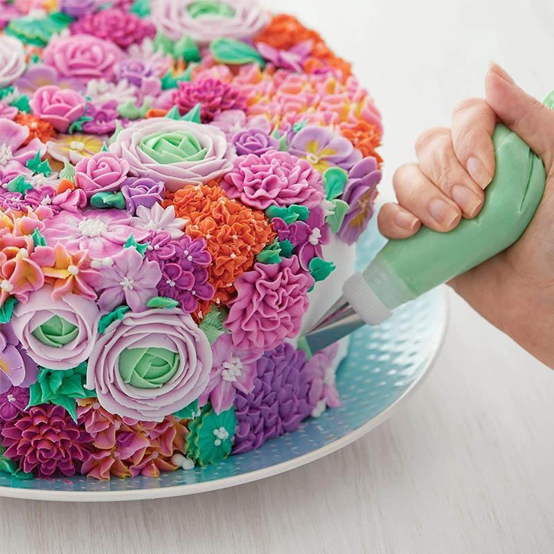 Kreatives Backwerkzeugset für Blumen-Dekoration (5 Teile)