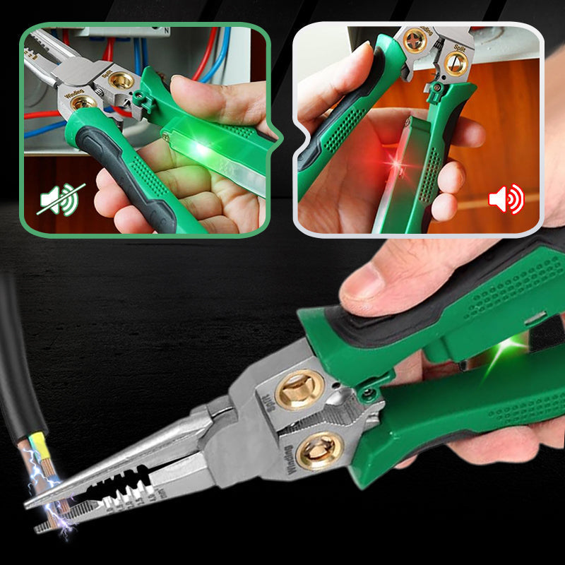 SmartTool | 8-in-1 Wire Stripping and Testing Pliers – versatile and ergonomic