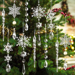 Kristall Weihnachtsdekoration in Schneeflockenform