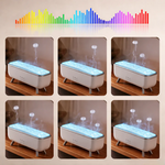 Aromatischer Diffusor mit medusaähnlichem Nebeleffekt und LED-Beleuchtung