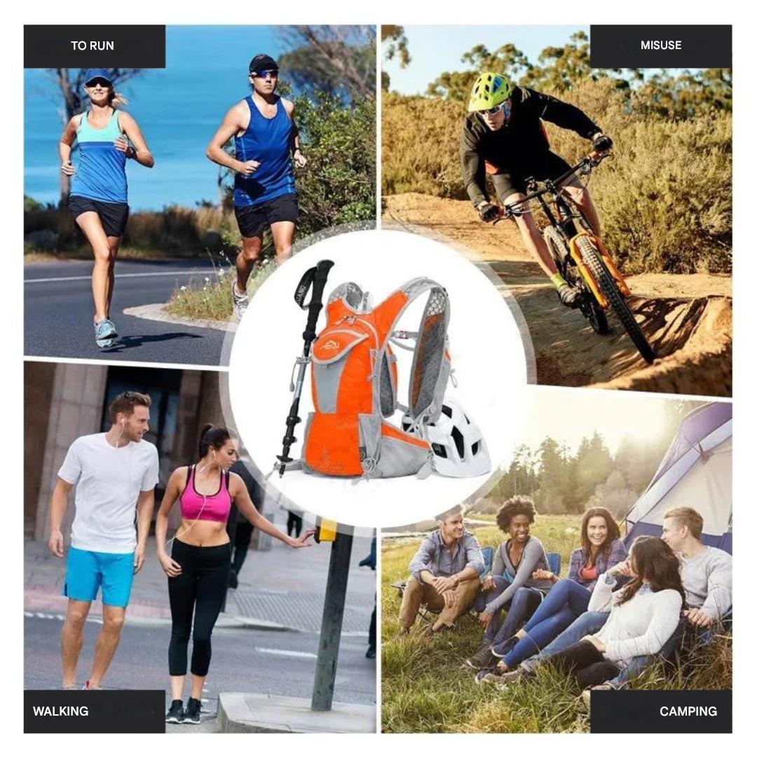 HydroTrail Rucksack mit integriertem Wassersack – Leicht und wasserdicht