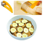 Bananenschneider aus Edelstahl – Für perfekte Scheiben