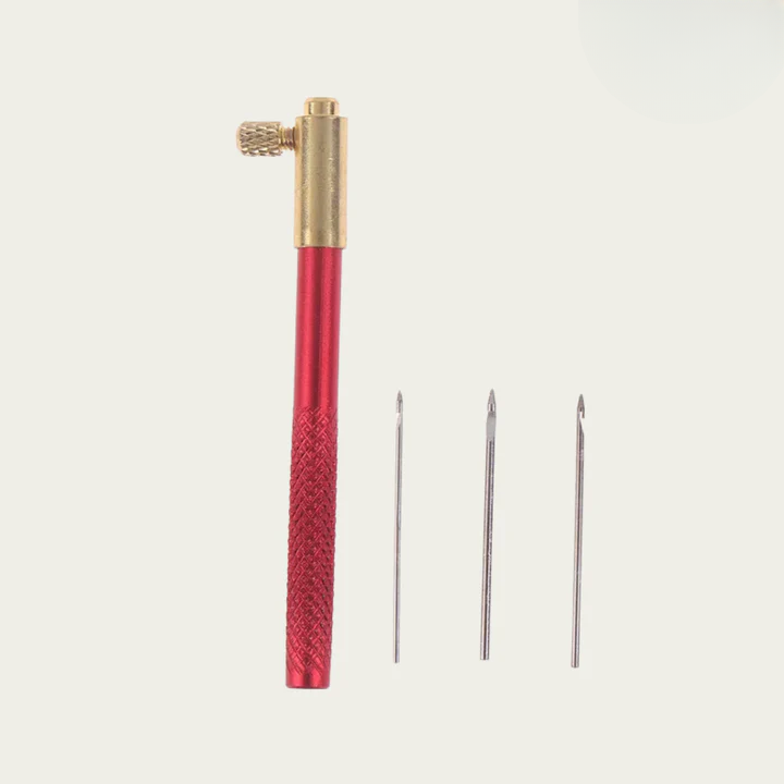 Praktisches Set für Tambour-Sticknadeln mit Austauschbaren Nadeln