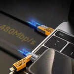 All-in-One 65W Schnelllade-Kabel | PowerConnect