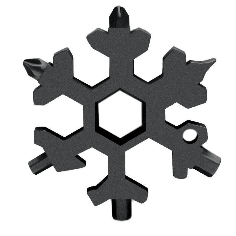 Multifunktionales Schneeflockenwerkzeugset für Abenteuer