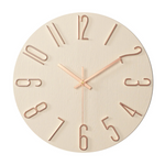 Moderne und geräuschlose Wanduhr für das Wohnzimmer – Elegante Uhr