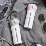 4-in-1 Reisespender für Lotion, Shampoo, Gel und mehr