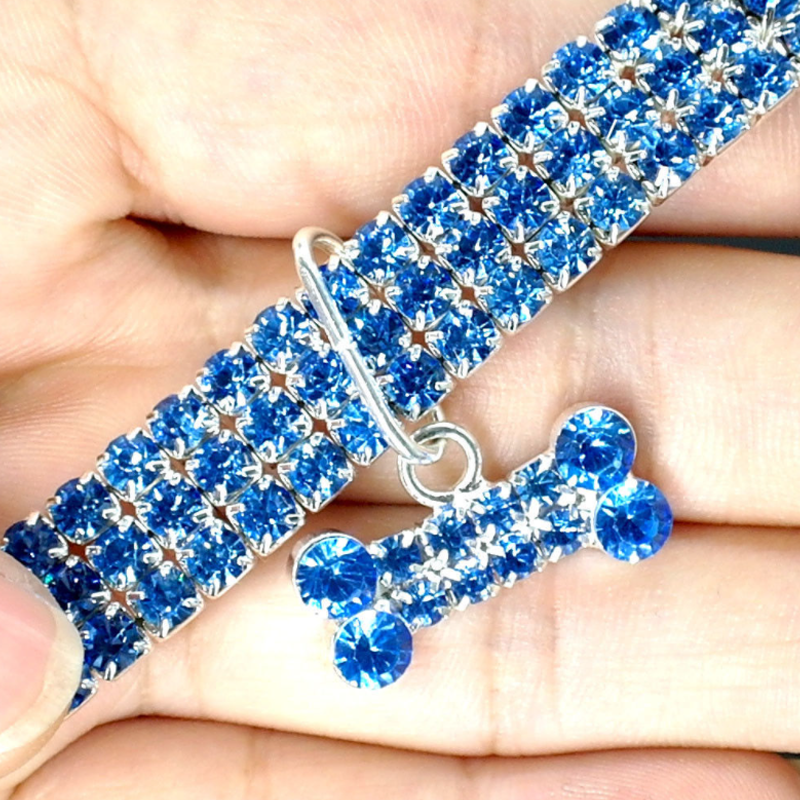 Glitzernde Hundefreundschaft: Stilvolles Halsband
