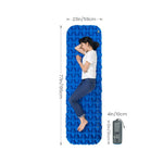 Campingmatte mit integrierter Luftmatratze | CampComfort