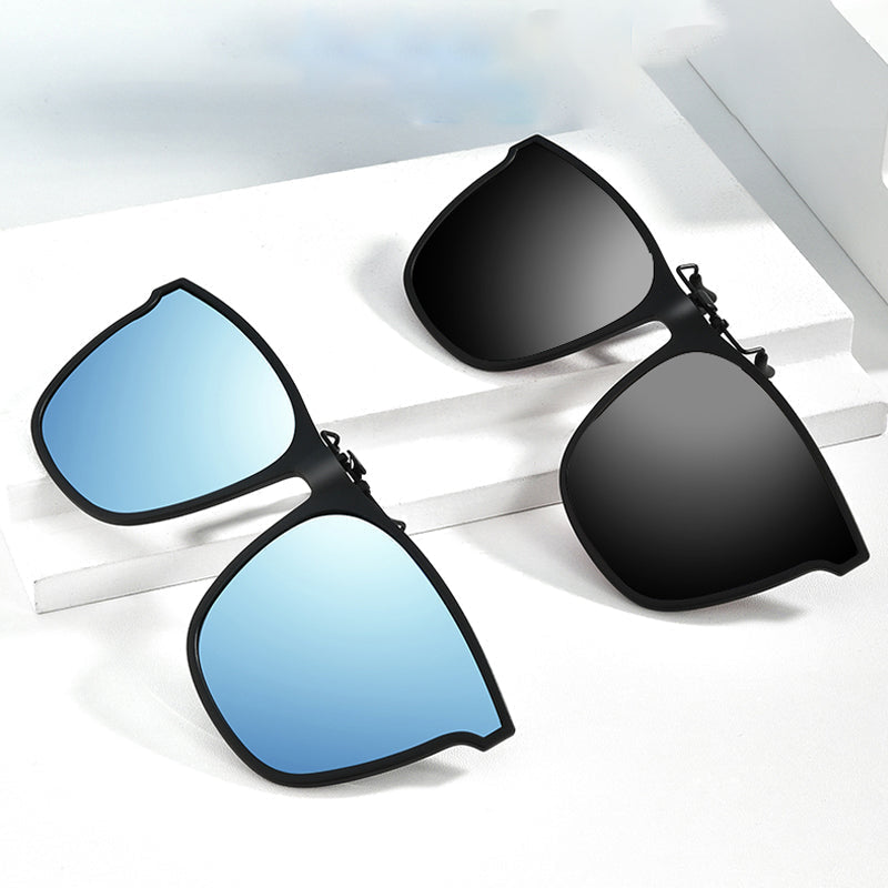 LuxeClip | Faltbare polarisierte Sonnenbrille mit Clip