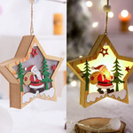 Hängende Lichtbox für Weihnachtsbaumdekoration